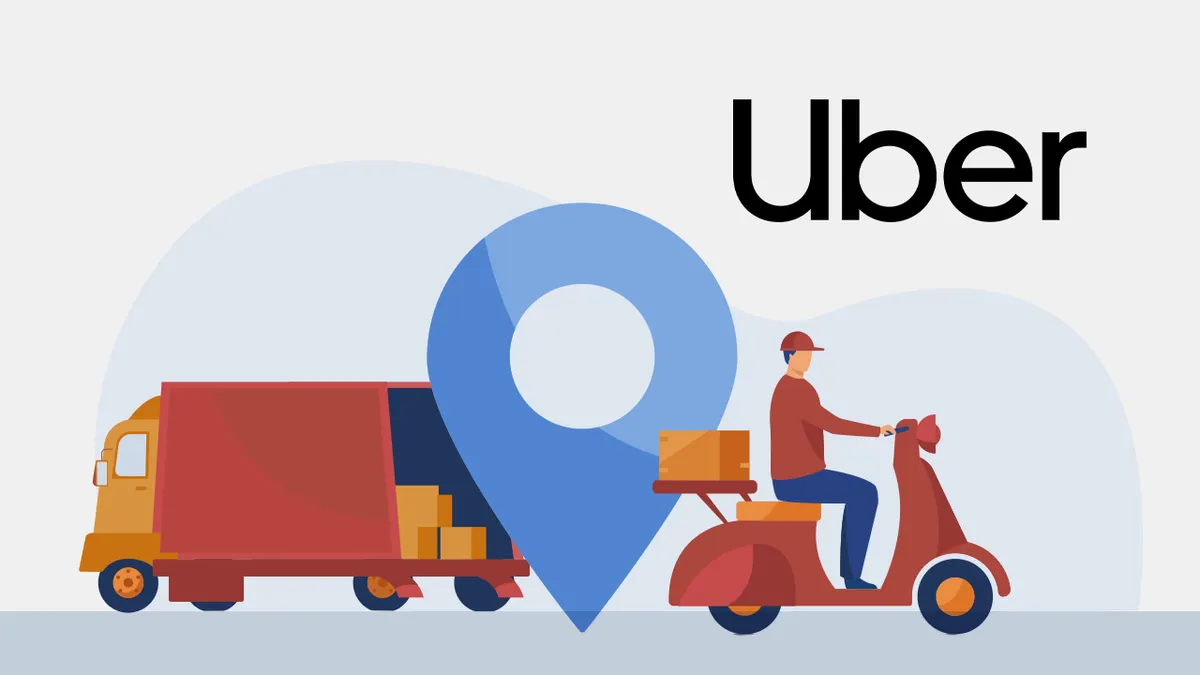 Uber Parcel logo